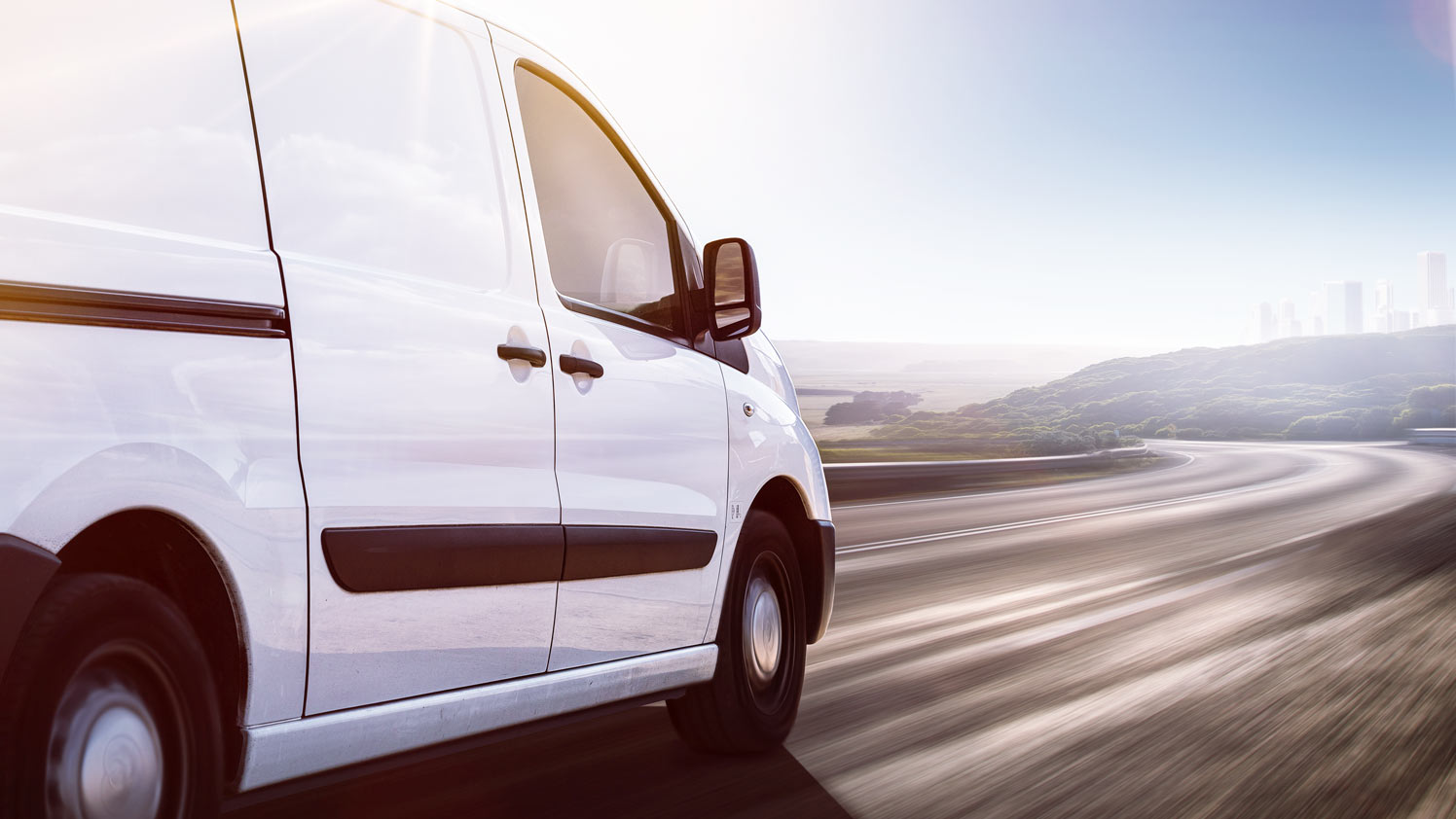 Electric delivery truck