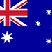 Icon with the flag of Australia