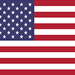 Icon with the United States flag