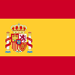 Icône avec le drapeau espagnol
