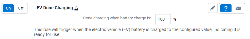 EV done charging