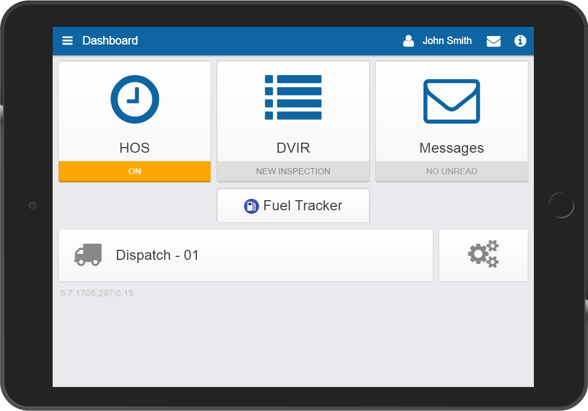 Fuel Tracker can be added to Geotab Drive to enter fuel purchase details.