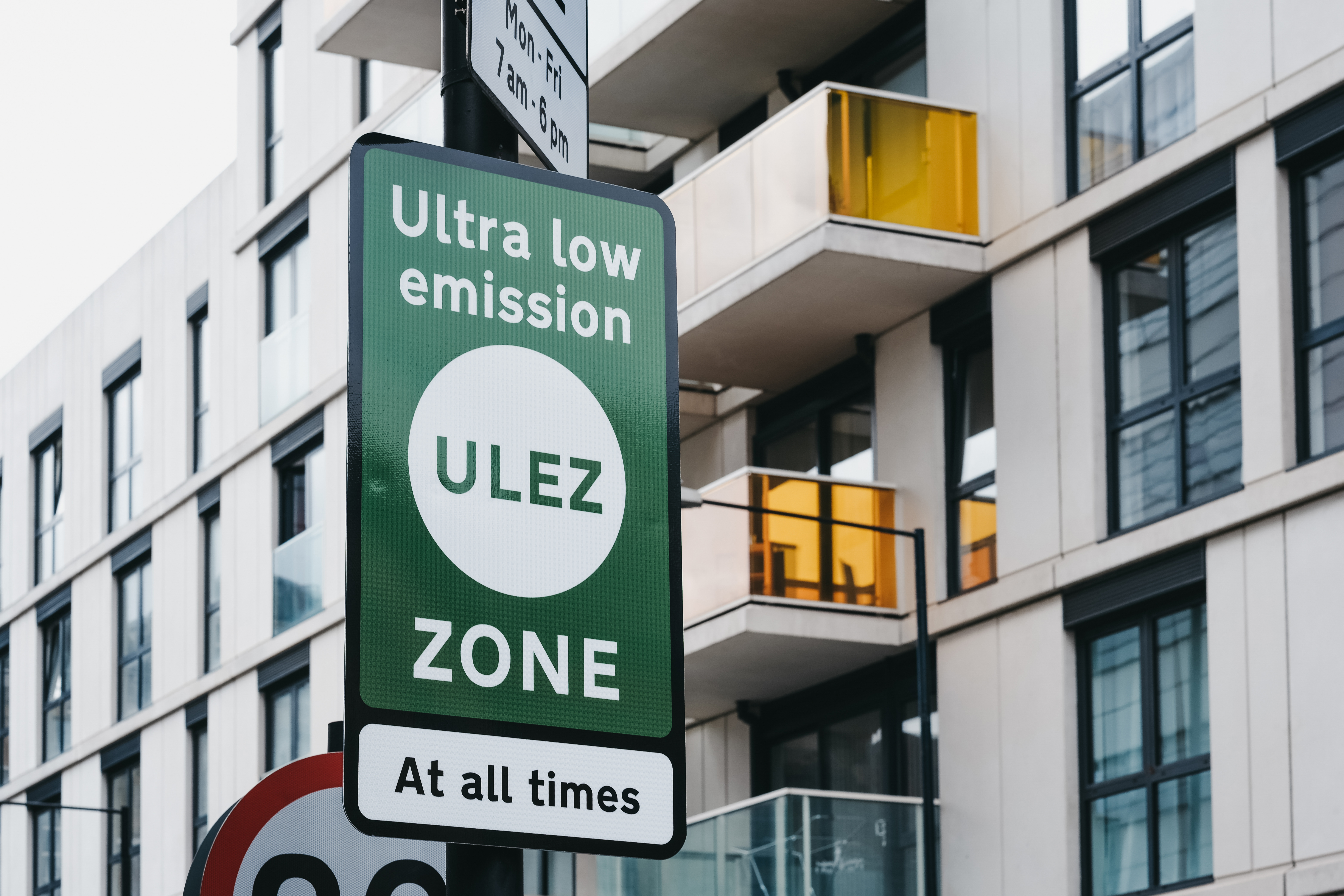 Panneau low emission zone