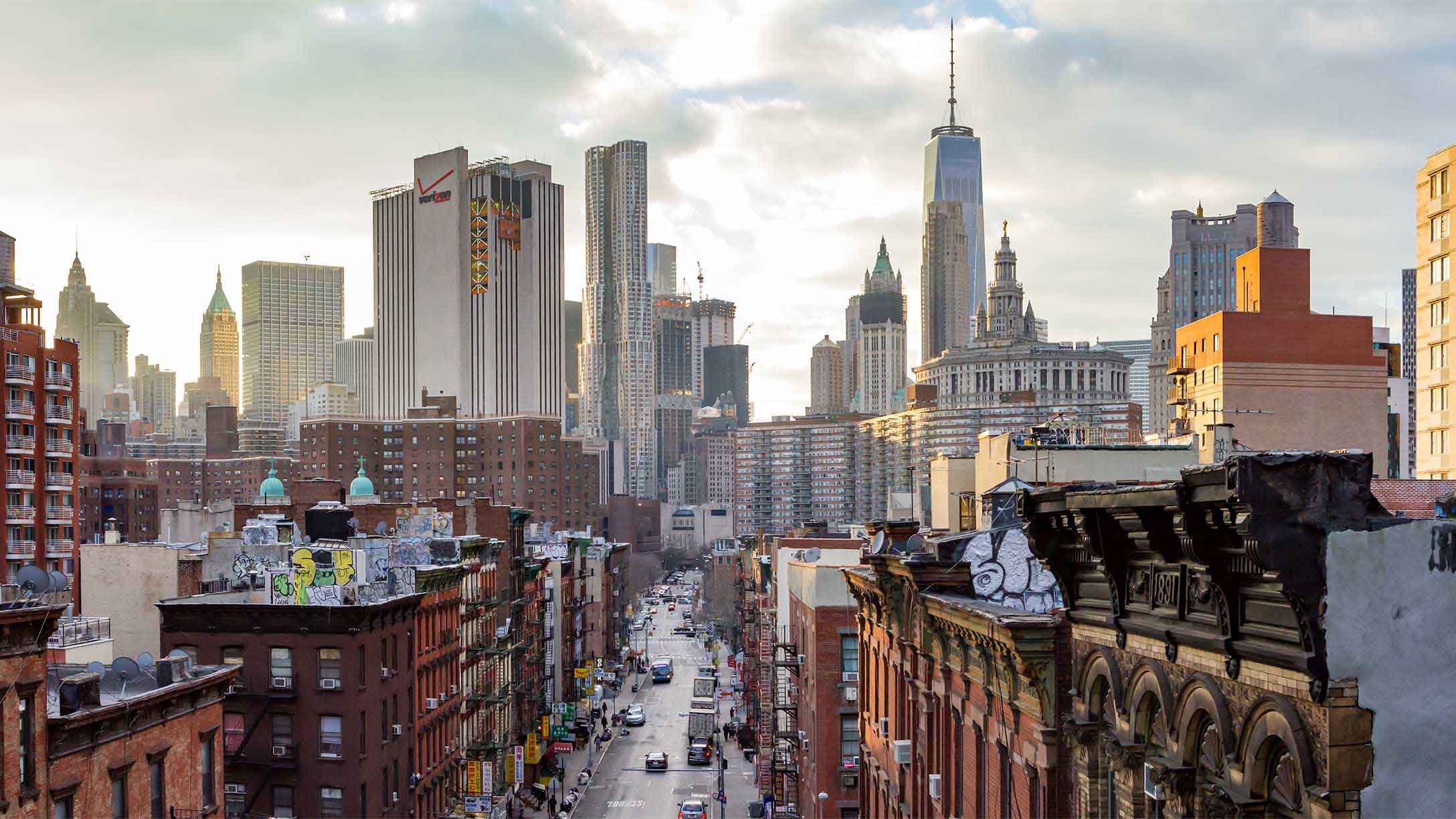 Photo of a New York City street