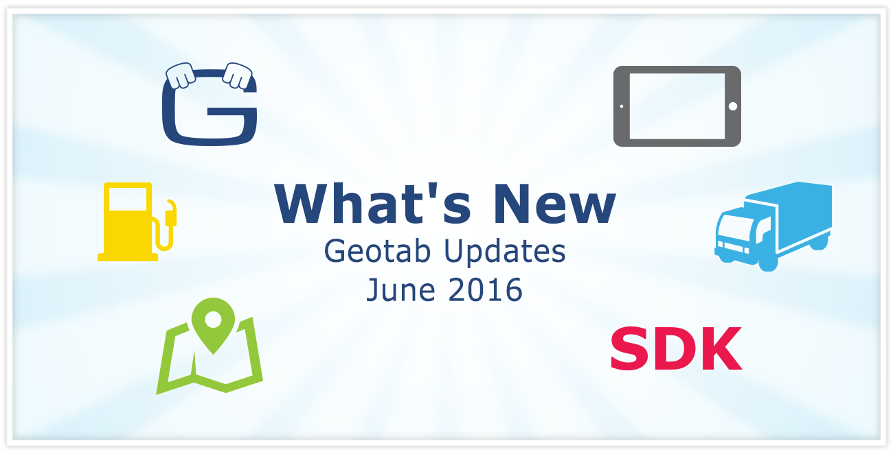 Geotab Software Firmware Updates (June 2016)
