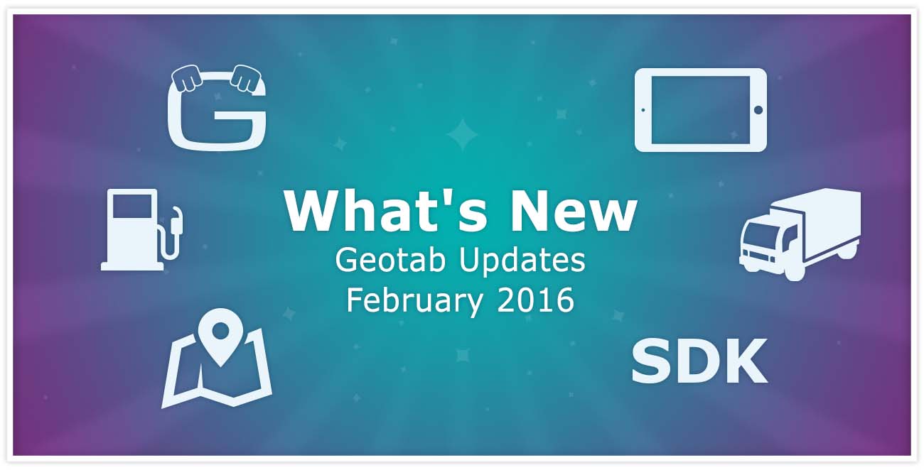Fleet Management Software and Device Updates (February 2016)