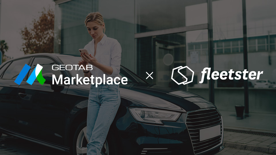 Fleetster und Geotab Marketplace Logo 