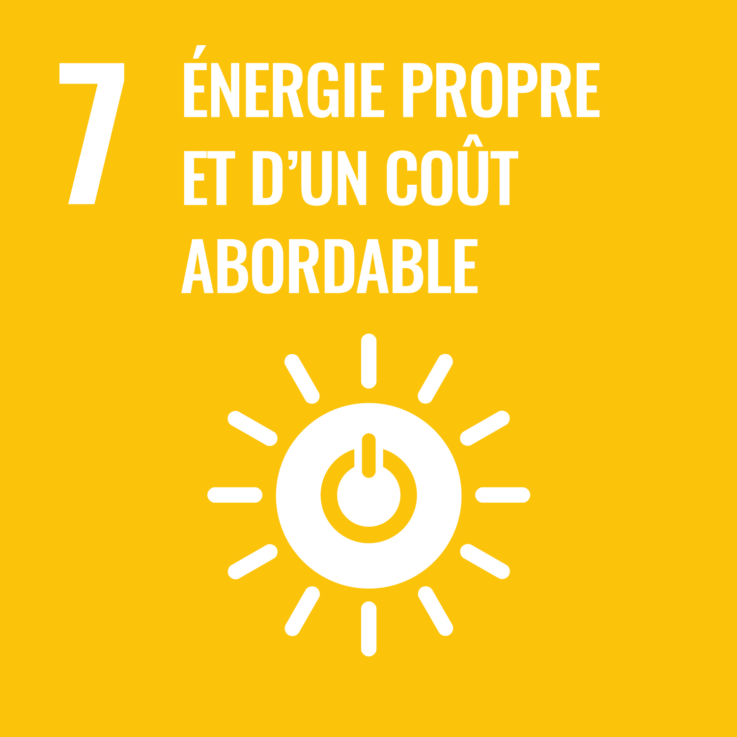 Affordable and clean energy icon
