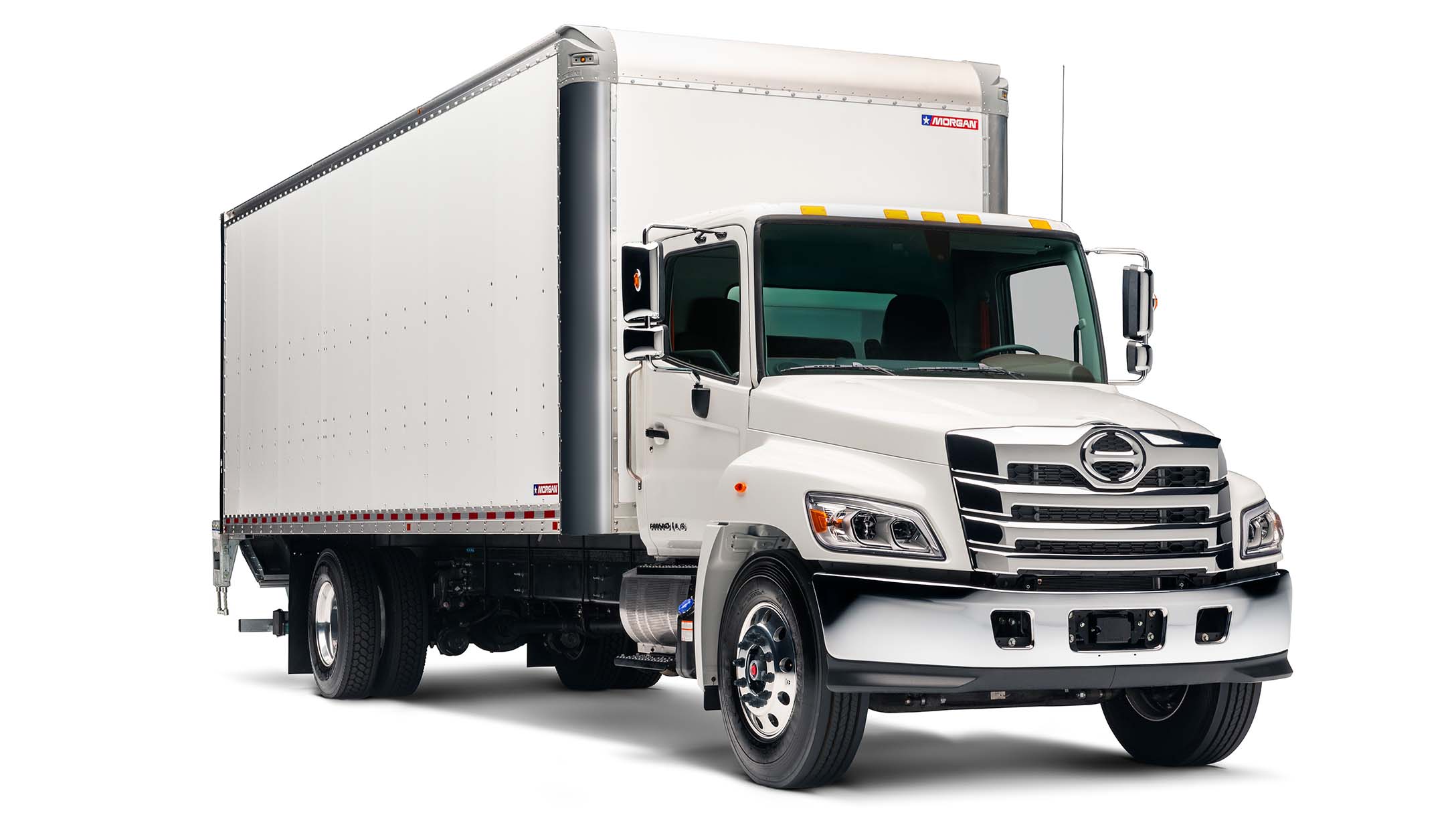 White Hino Truck