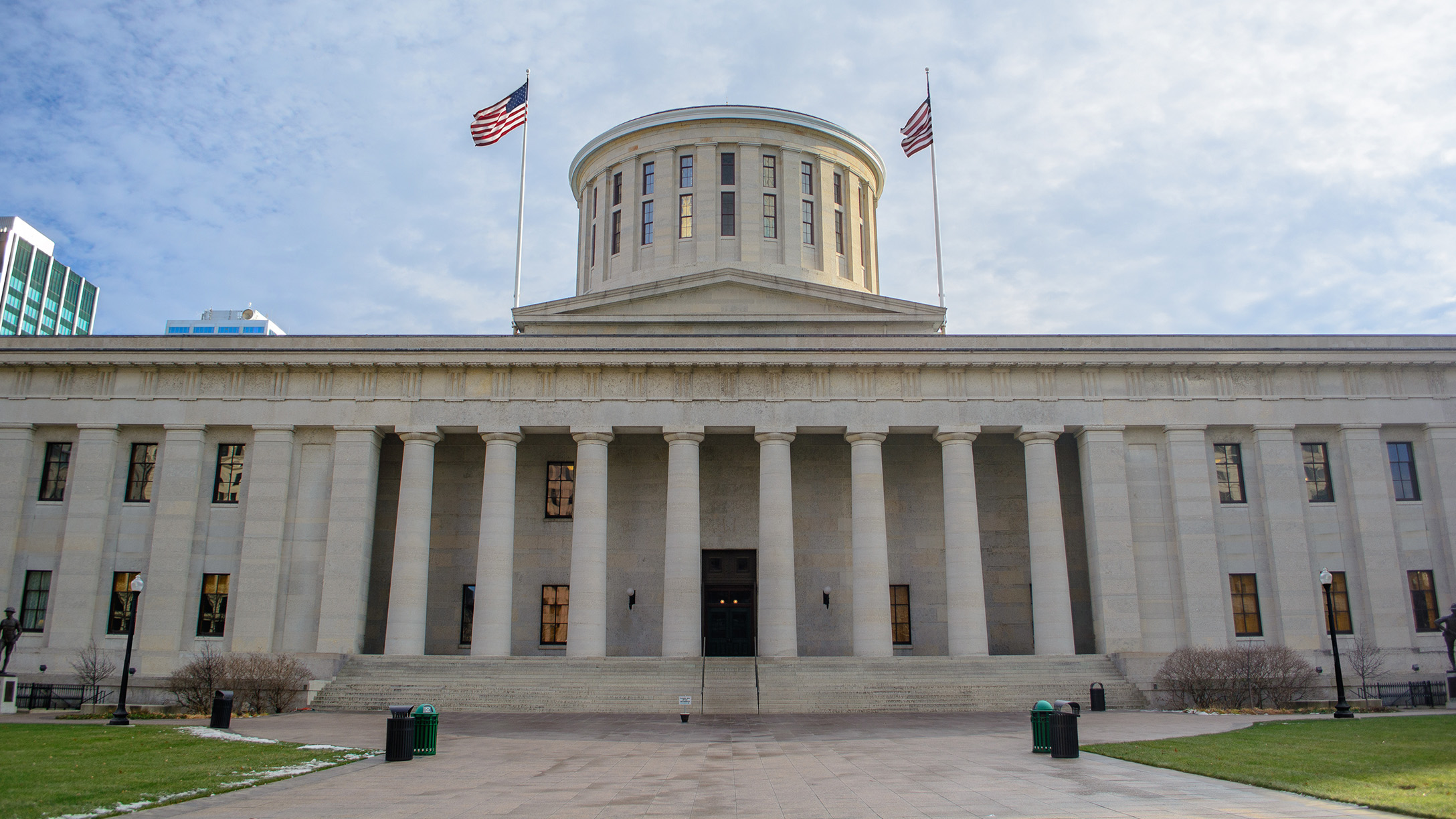 Ohio Statehouse, the captial building of Ohio.