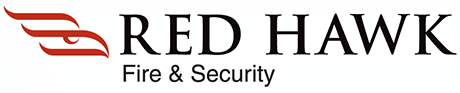 RED HAWK Fire & Security Logo