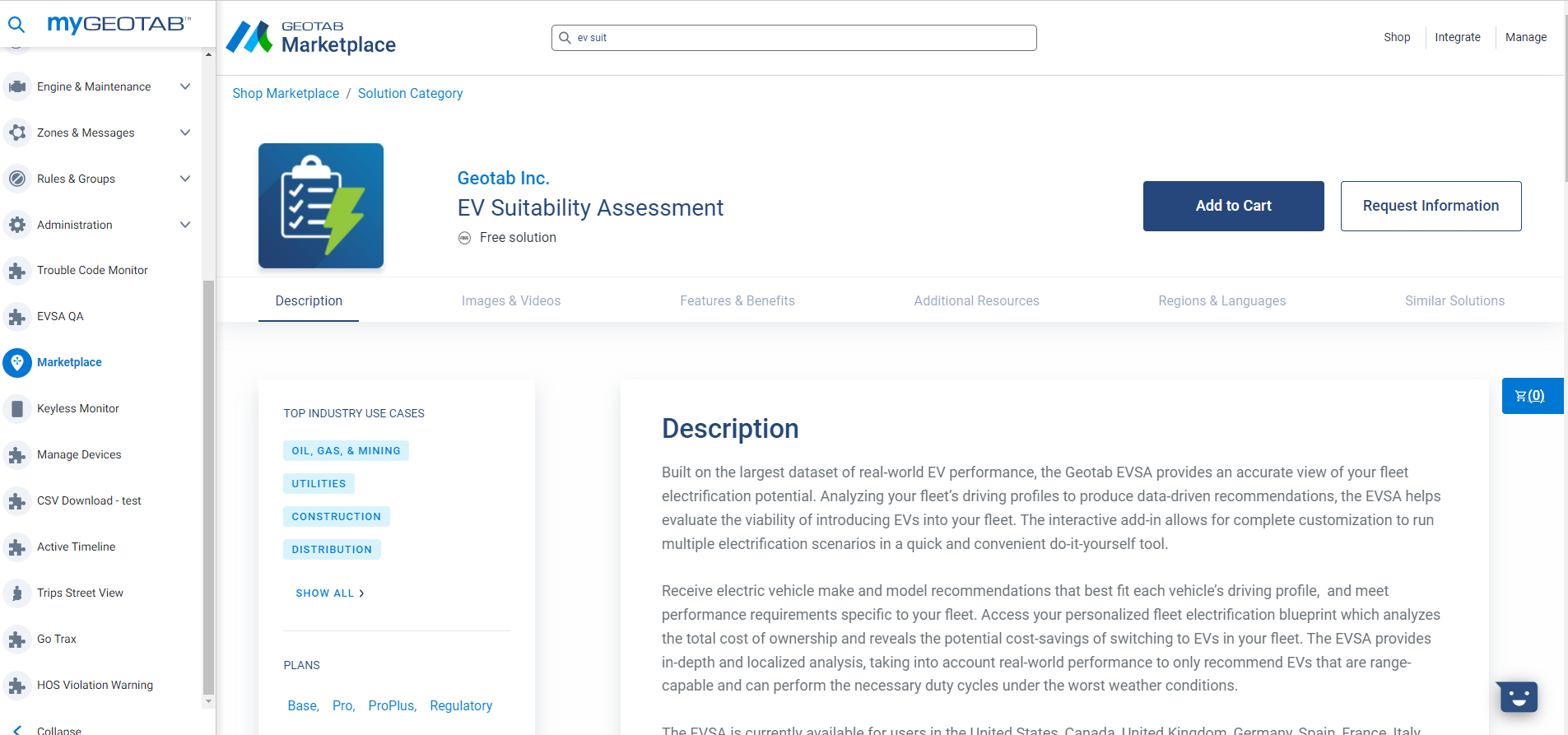 marketplace image