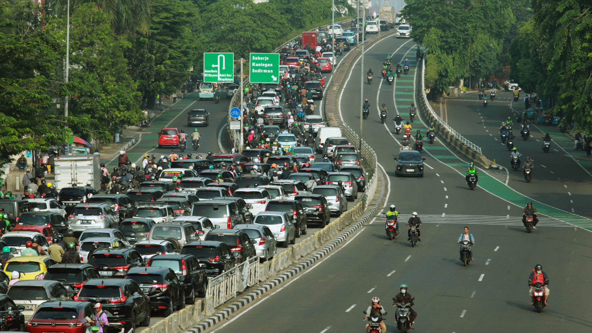 Traffic in Indonesia 