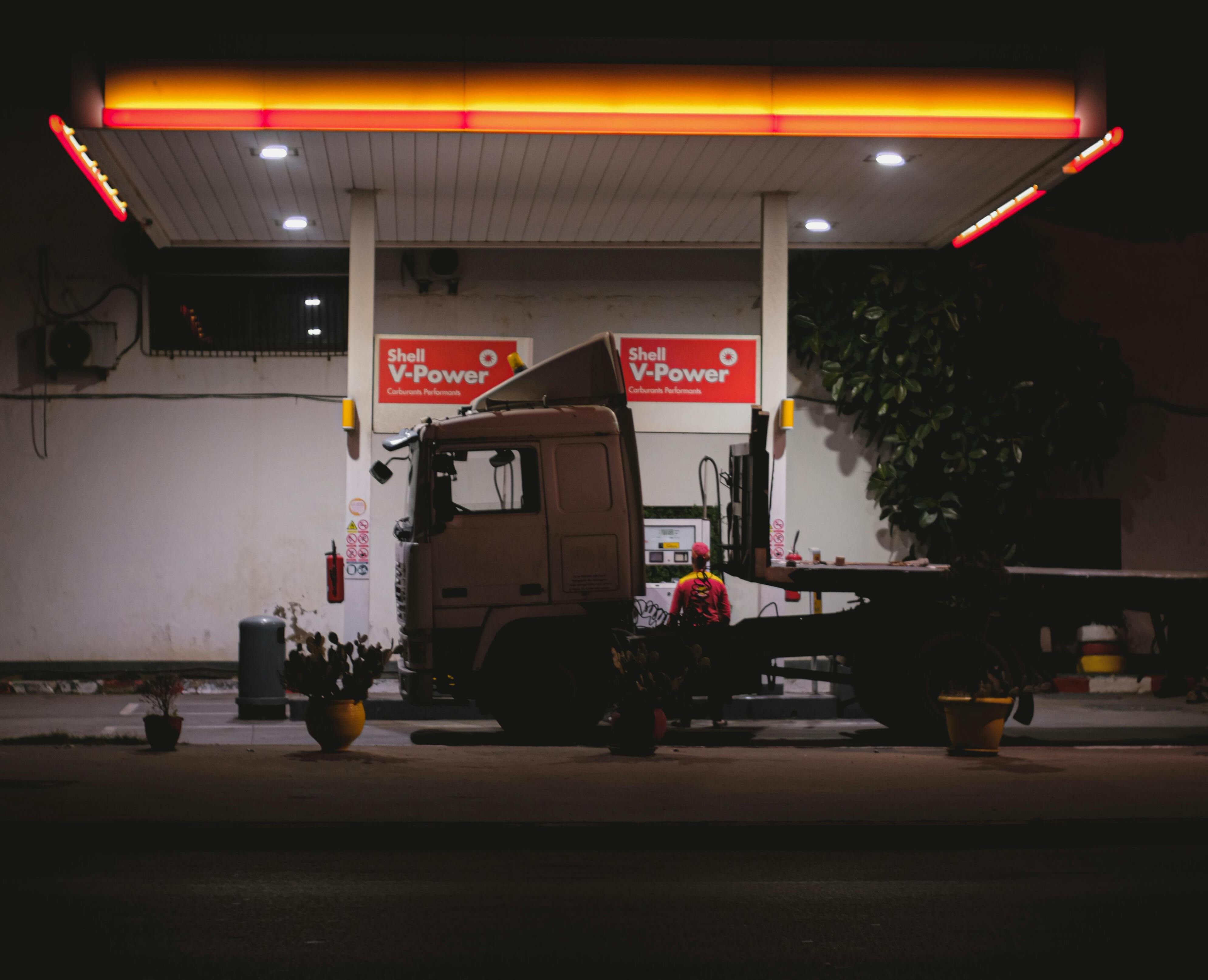 fuel station