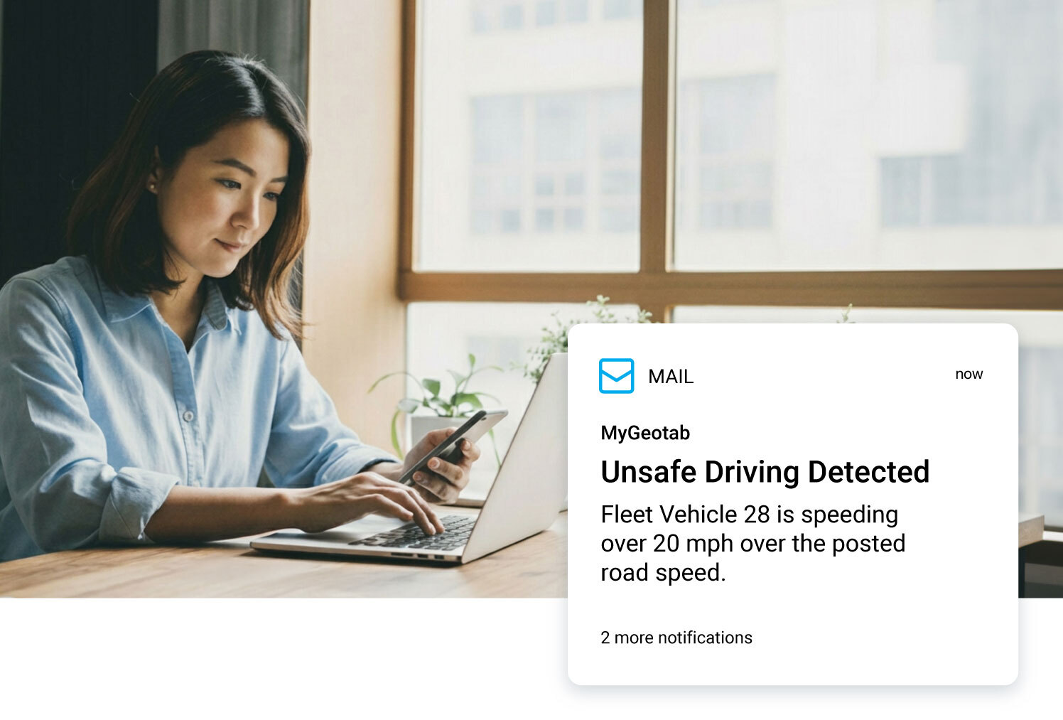 MyGeotab rule violation email alert onemail