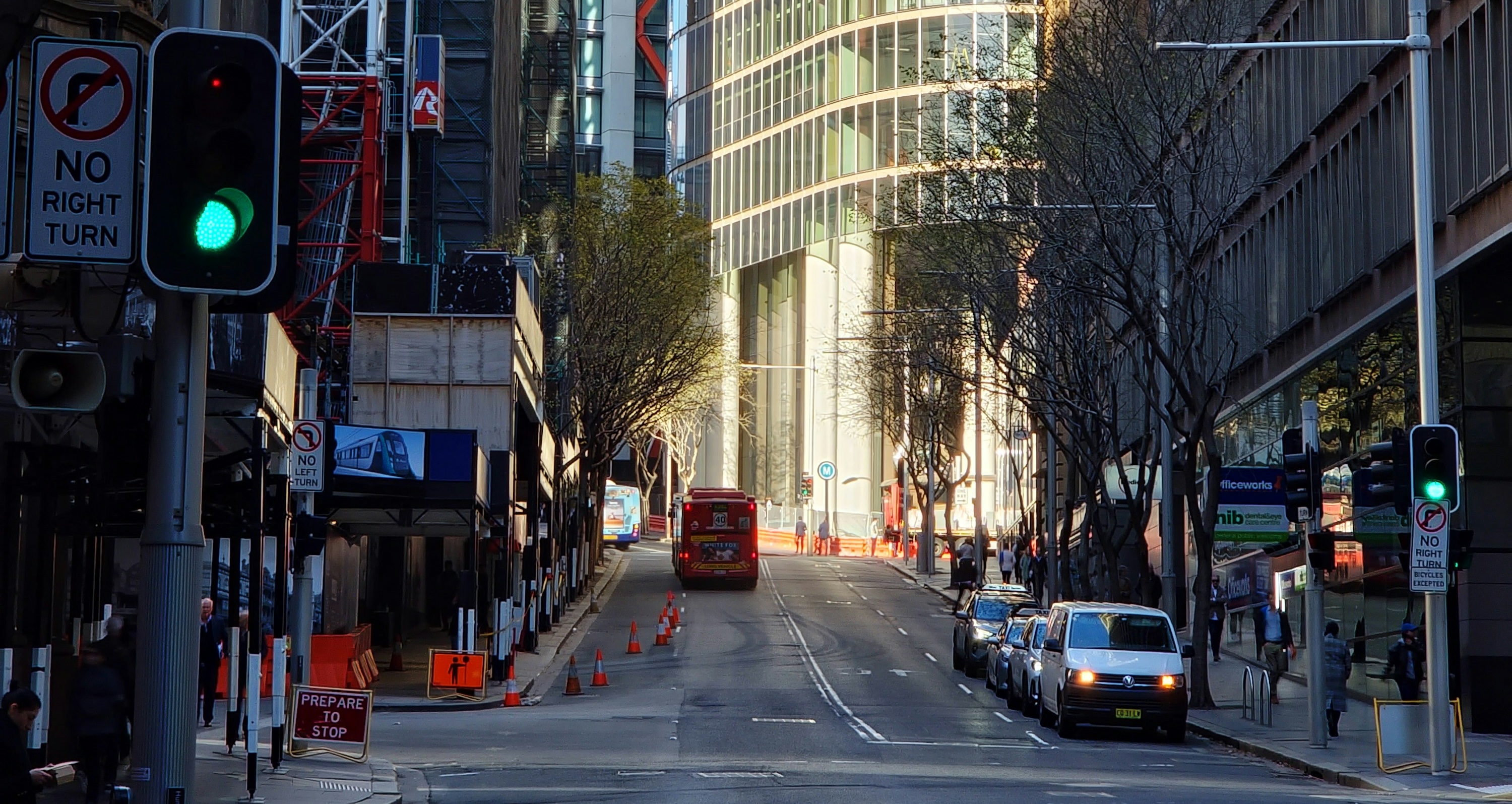 cars on road