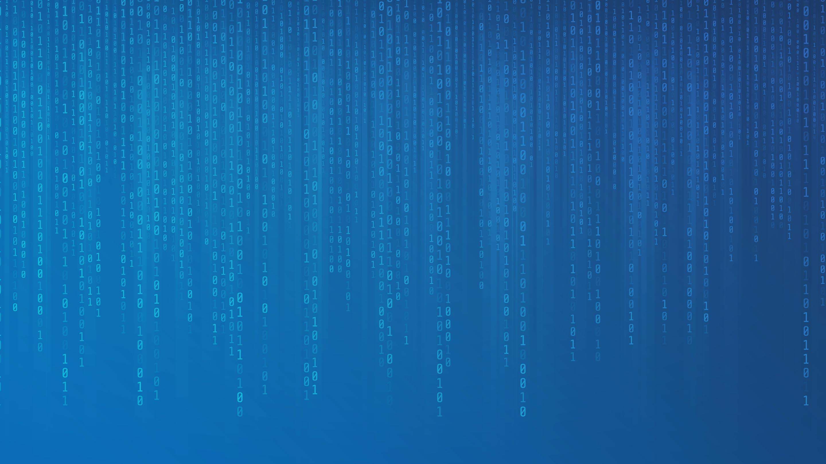 binary numbers graphic