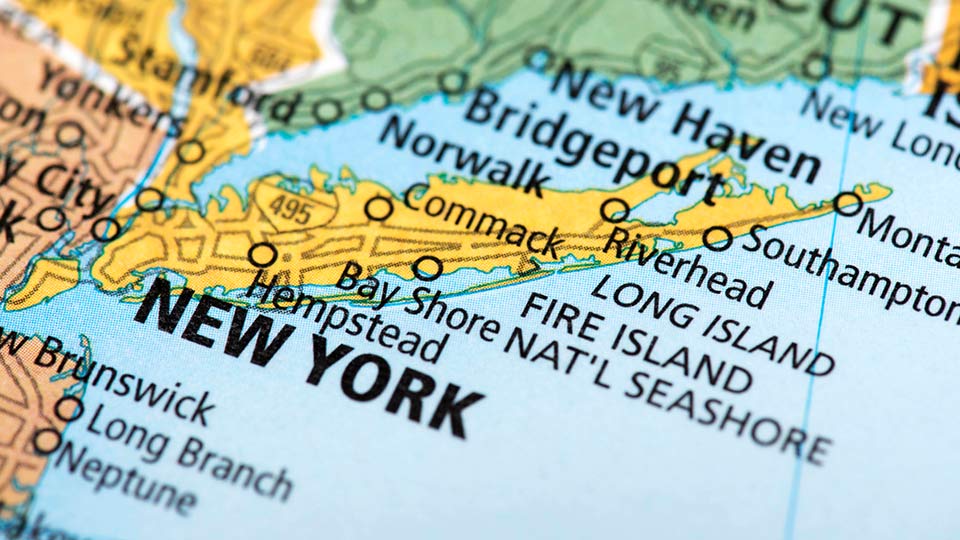 New York City map