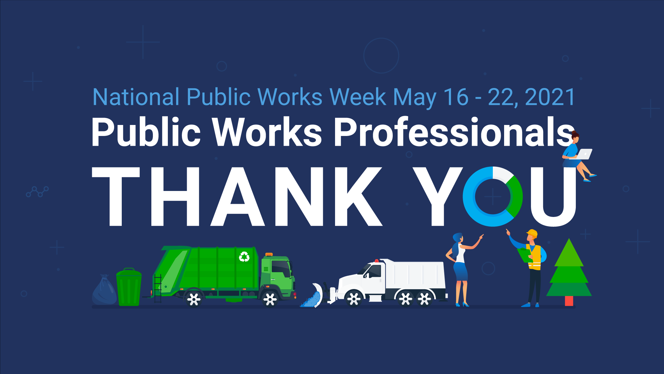 Public Works Professionals Week - Thank You Infographic
