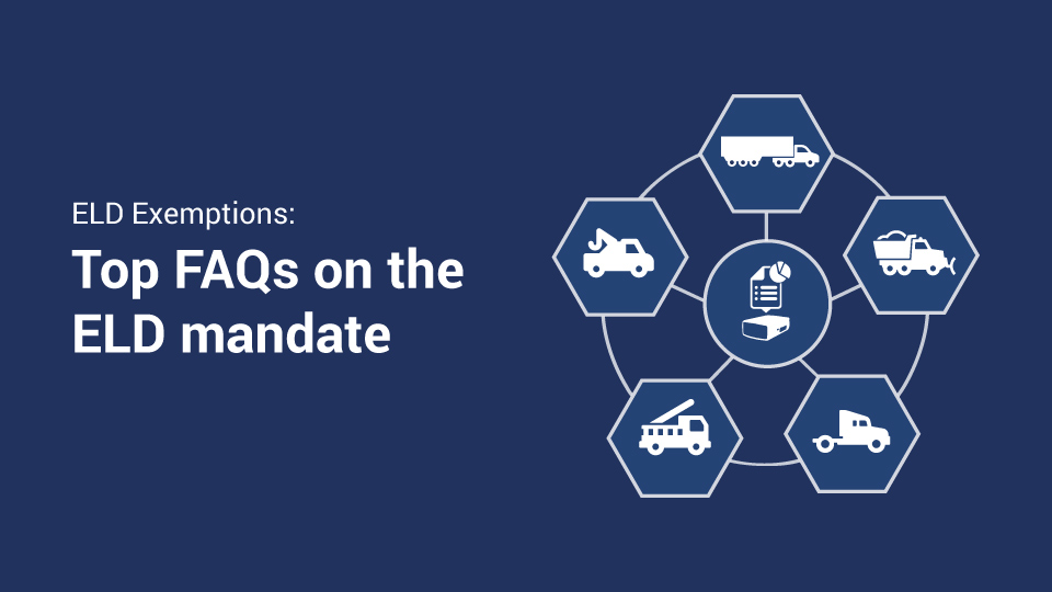 Graphic with all types of vehicles connected to a Geotab GO device