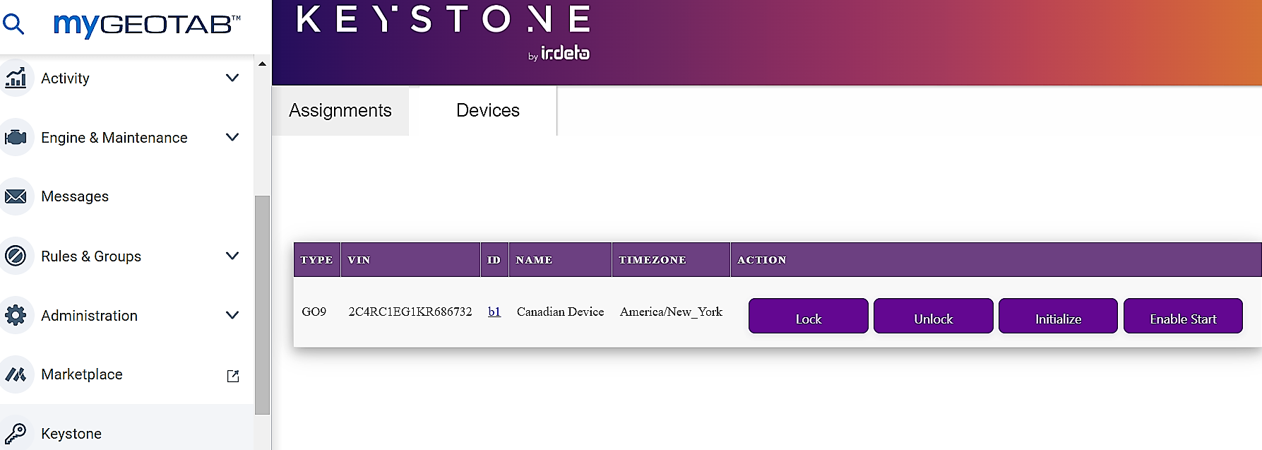 keystone new ui