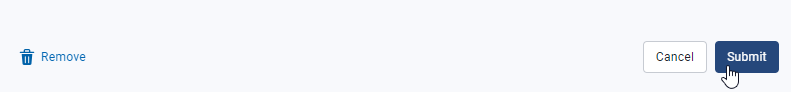cursor hover over submit button