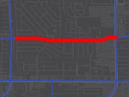 Examples of correct route geometry:    Examples of correct route geometry: