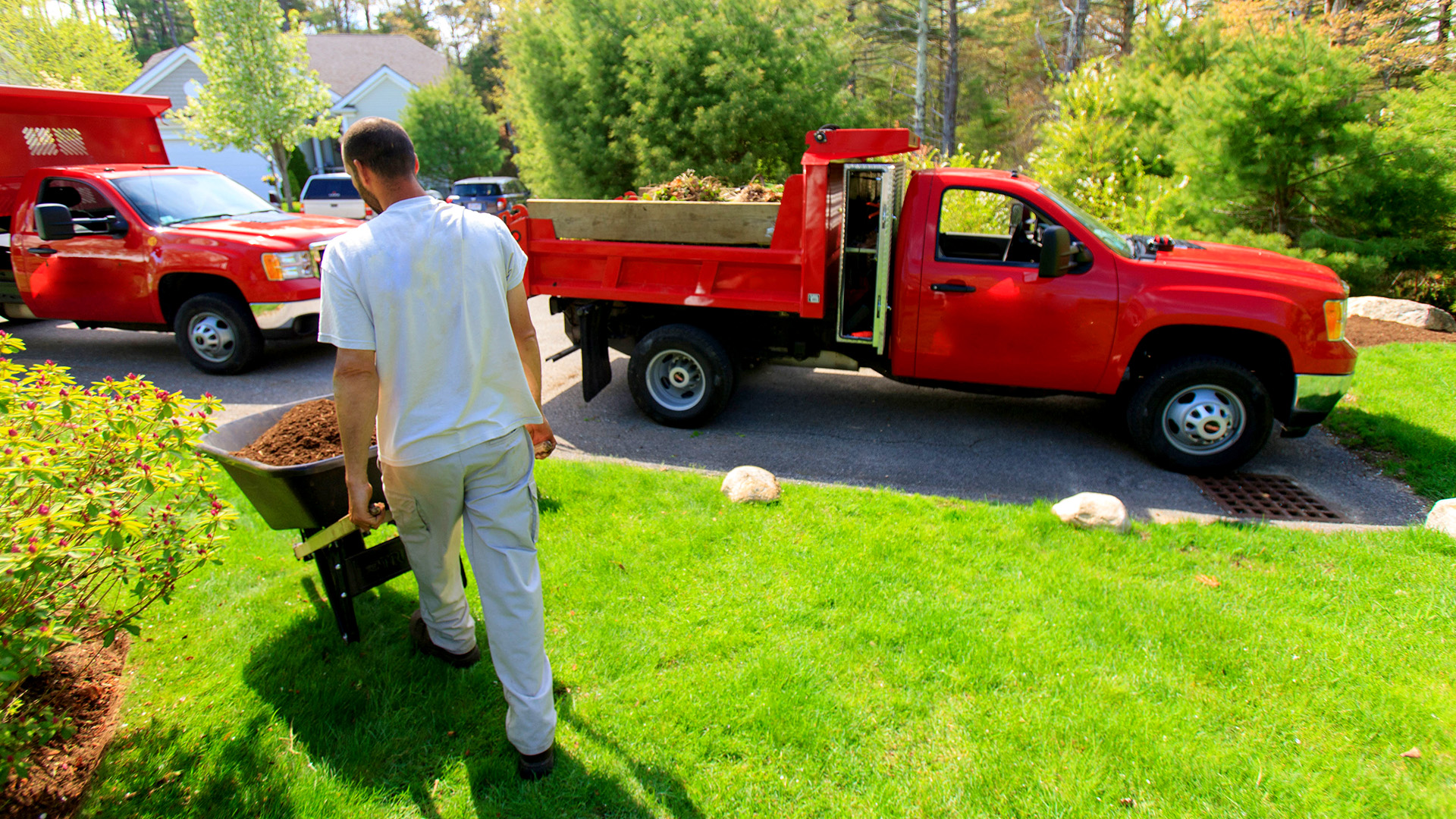field service job in progress