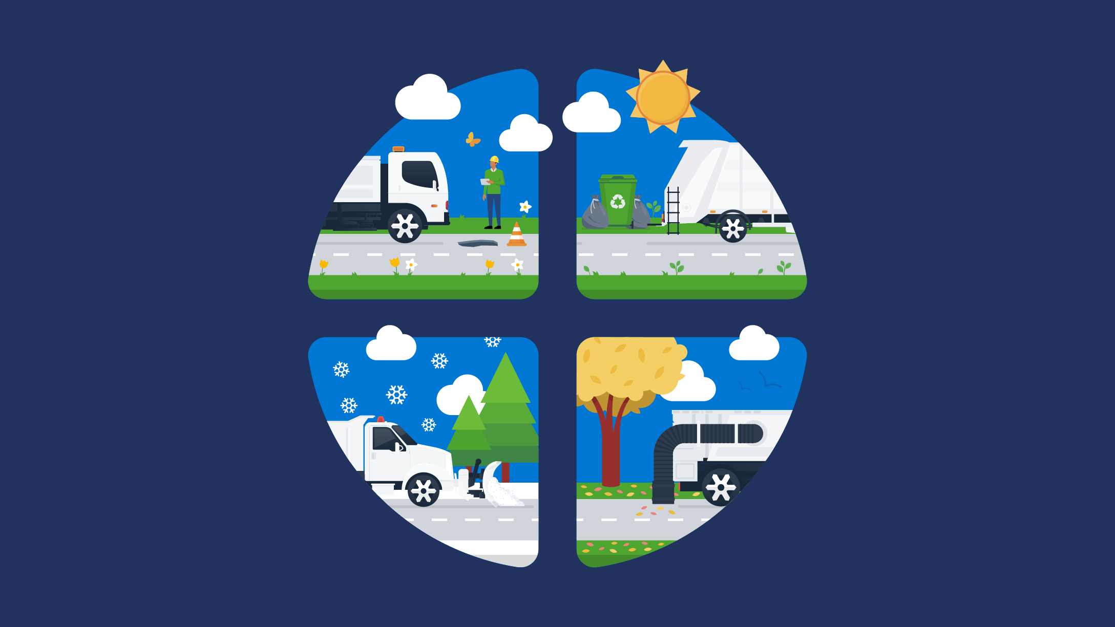 4 seasons card image