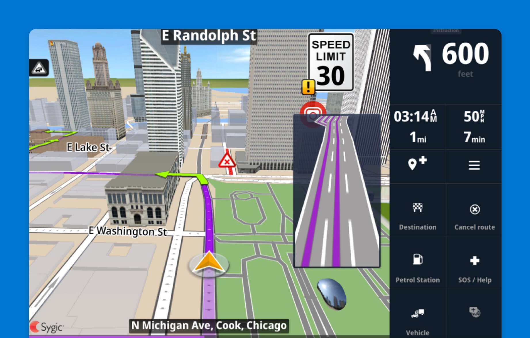 An image of Sygic Professional Navigation