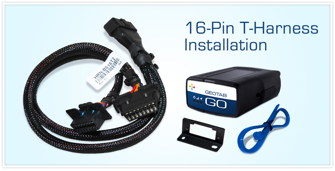 How to Install Geotab's 16-Pin T-Harness Fleet Management Device