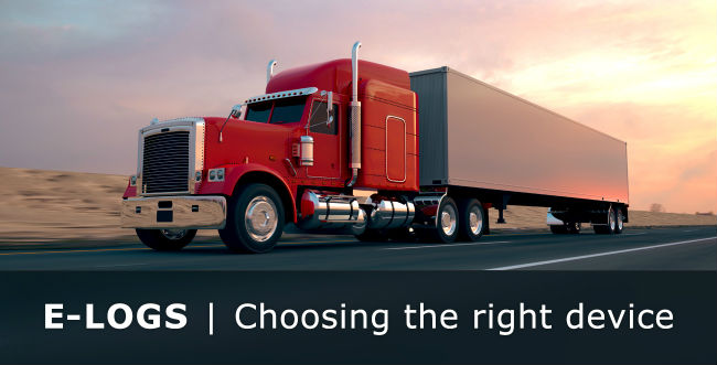 E-Logs: New Opportunities for Trucking