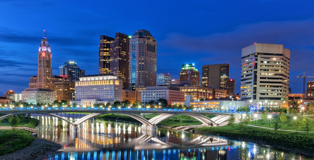 City of Columbus skyline