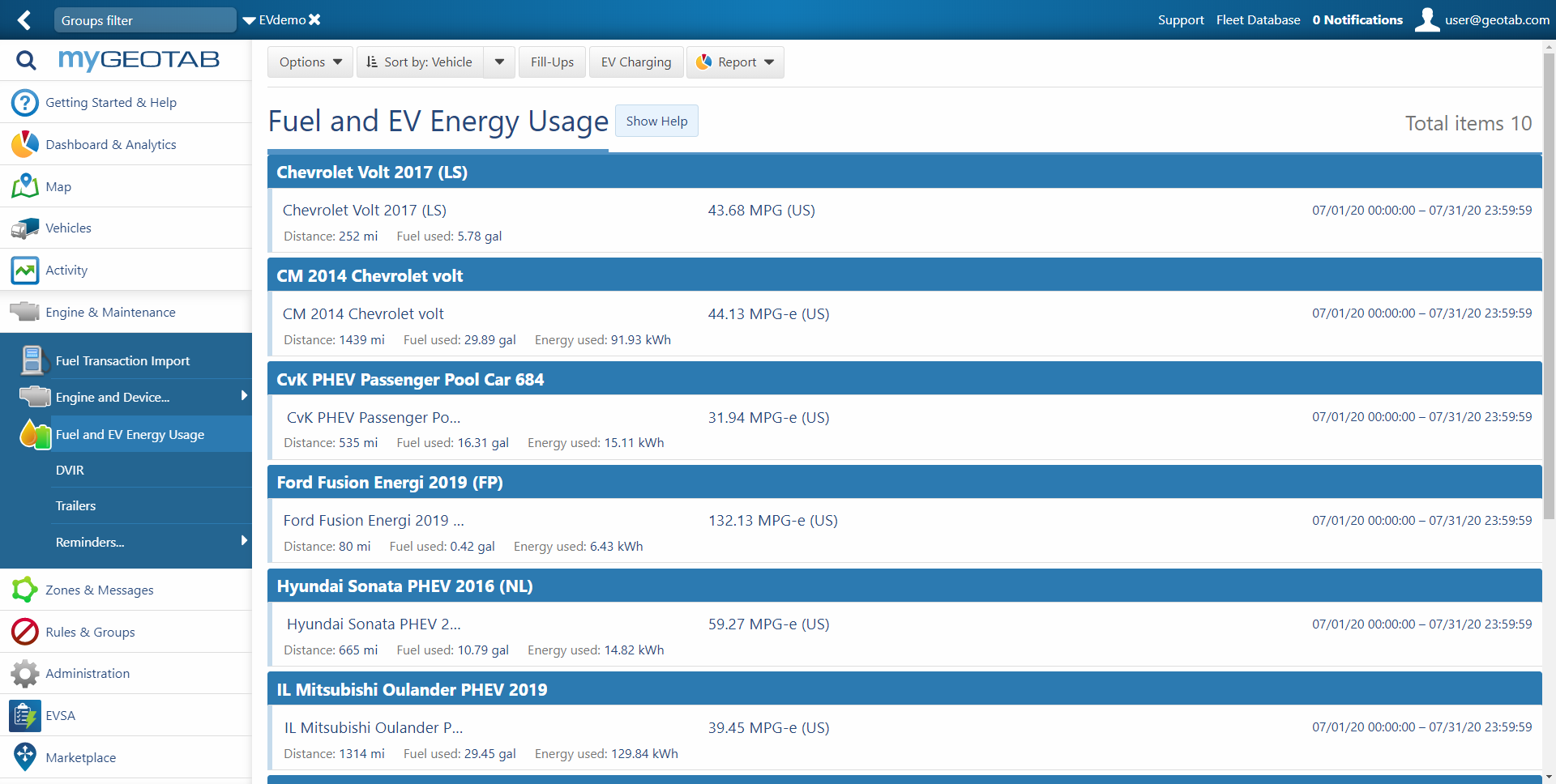 How to get the most out of your fleet EVs with MyGeotab | Geotab