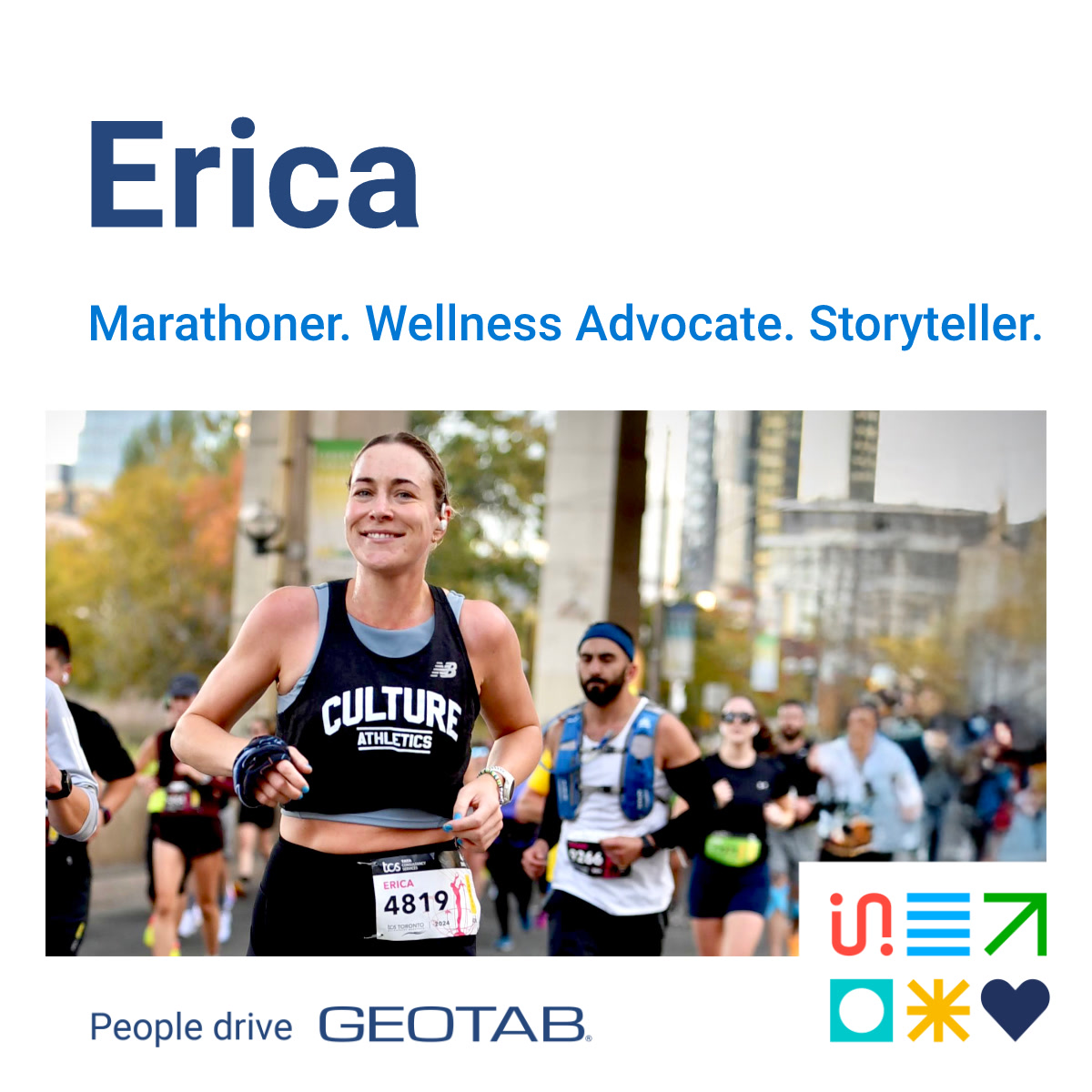 Erica running