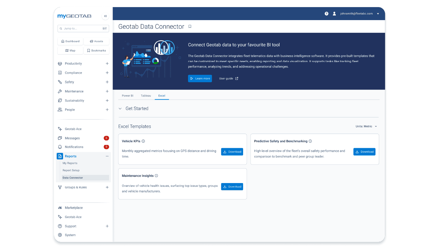 Geotab Data Connector