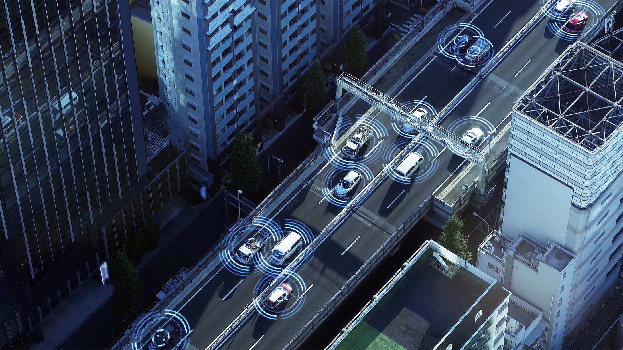 connected vehicles in a smart city