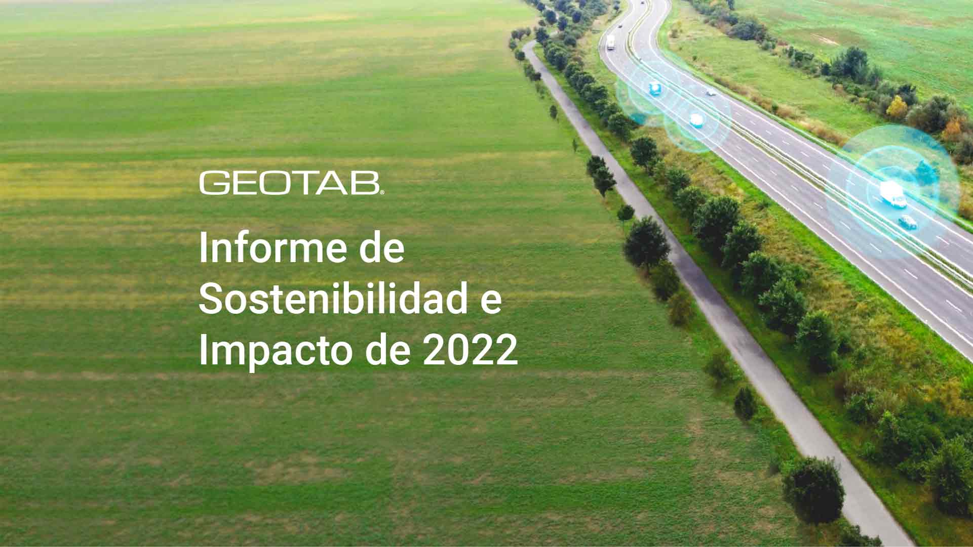informe de sostenibilidad e impacto geotab 2023 
