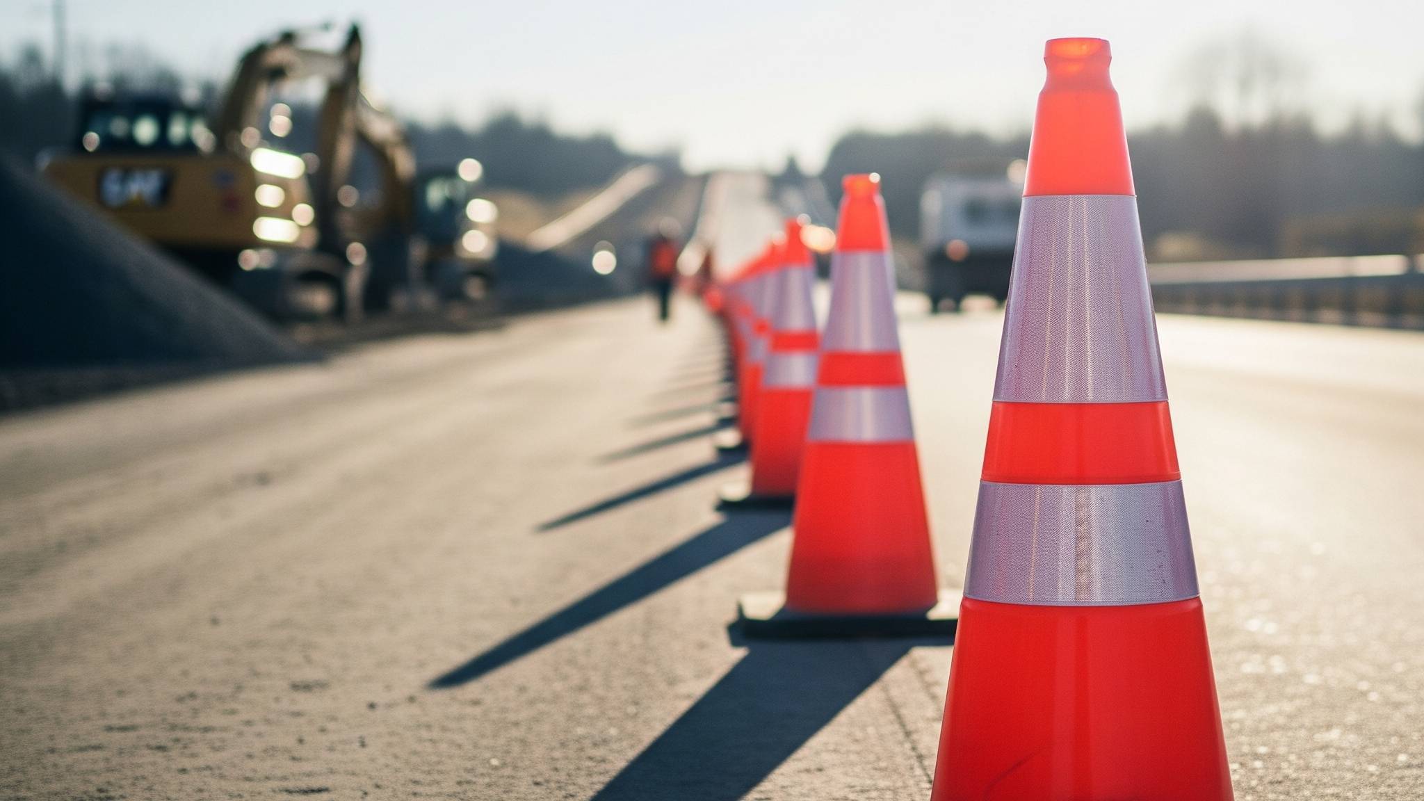 obras en carretera