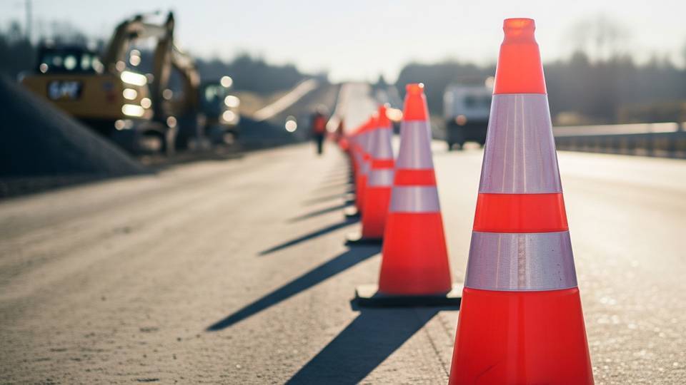 obras en carretera