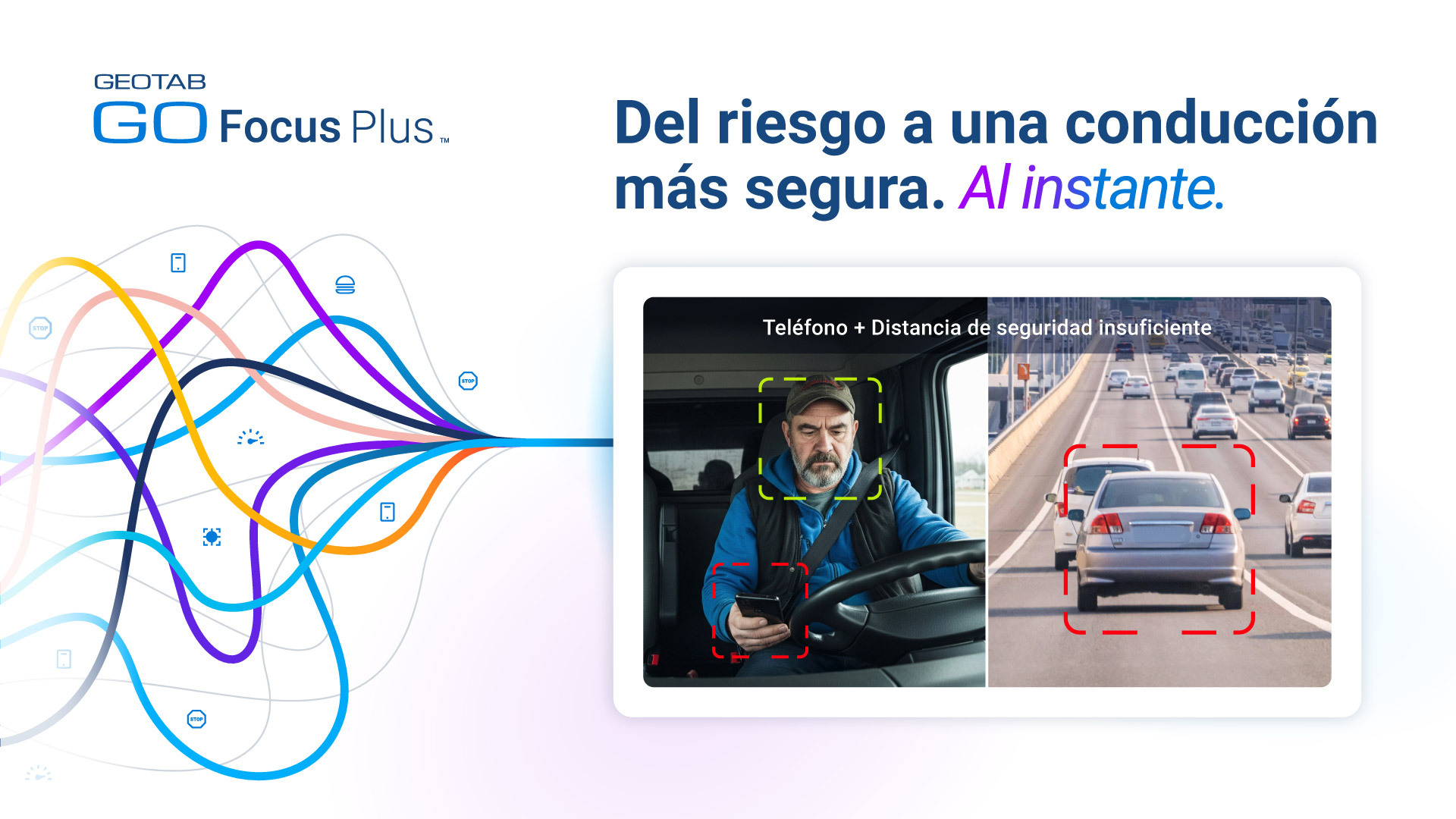 Conductor más seguro con Go Focus Plus de Geotab
