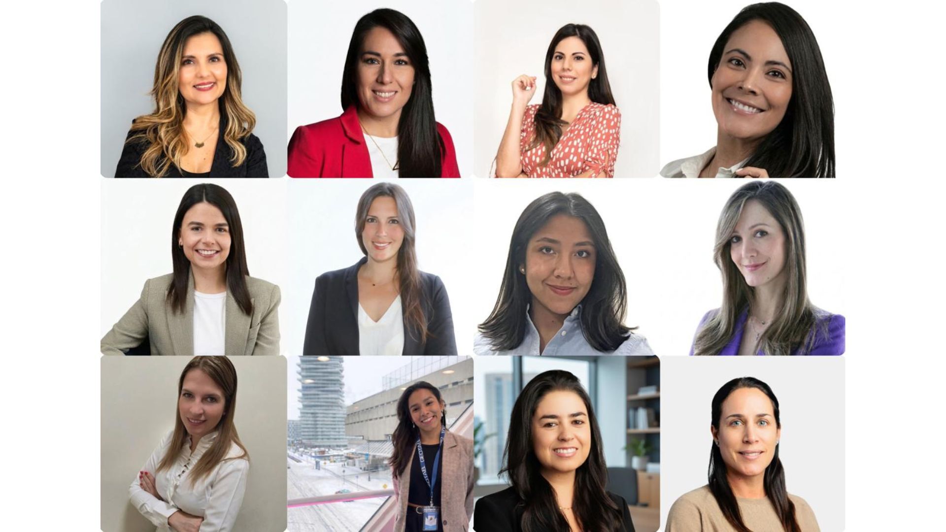 Equipo femenino de liderazgo, marketing y comercial de Geotab en la región de Latinoamérica.