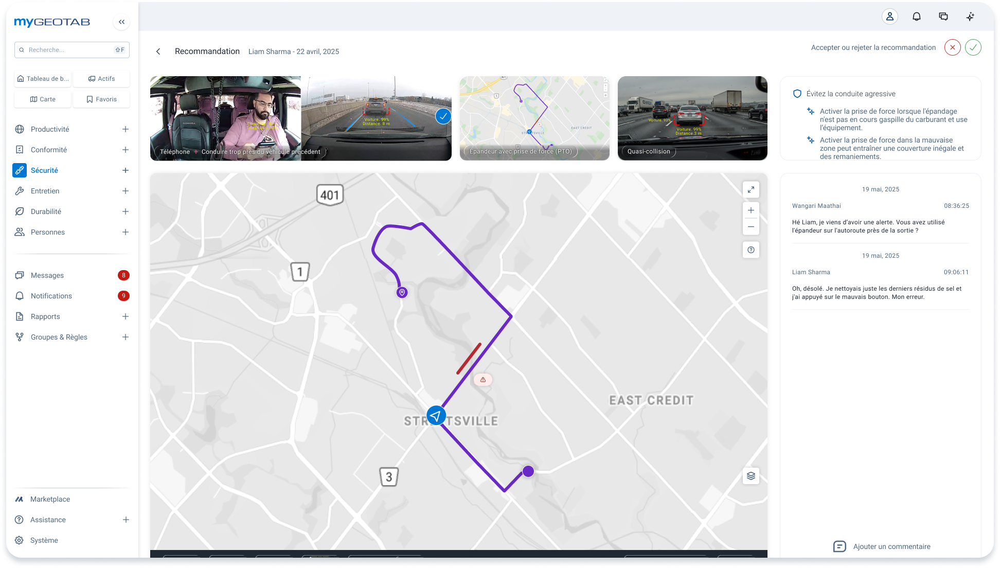 go focus map view