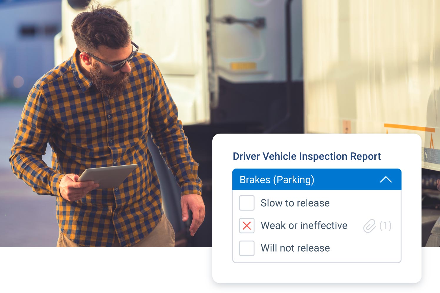 Driver Vehicle Inspection Reporting (DVIR) software