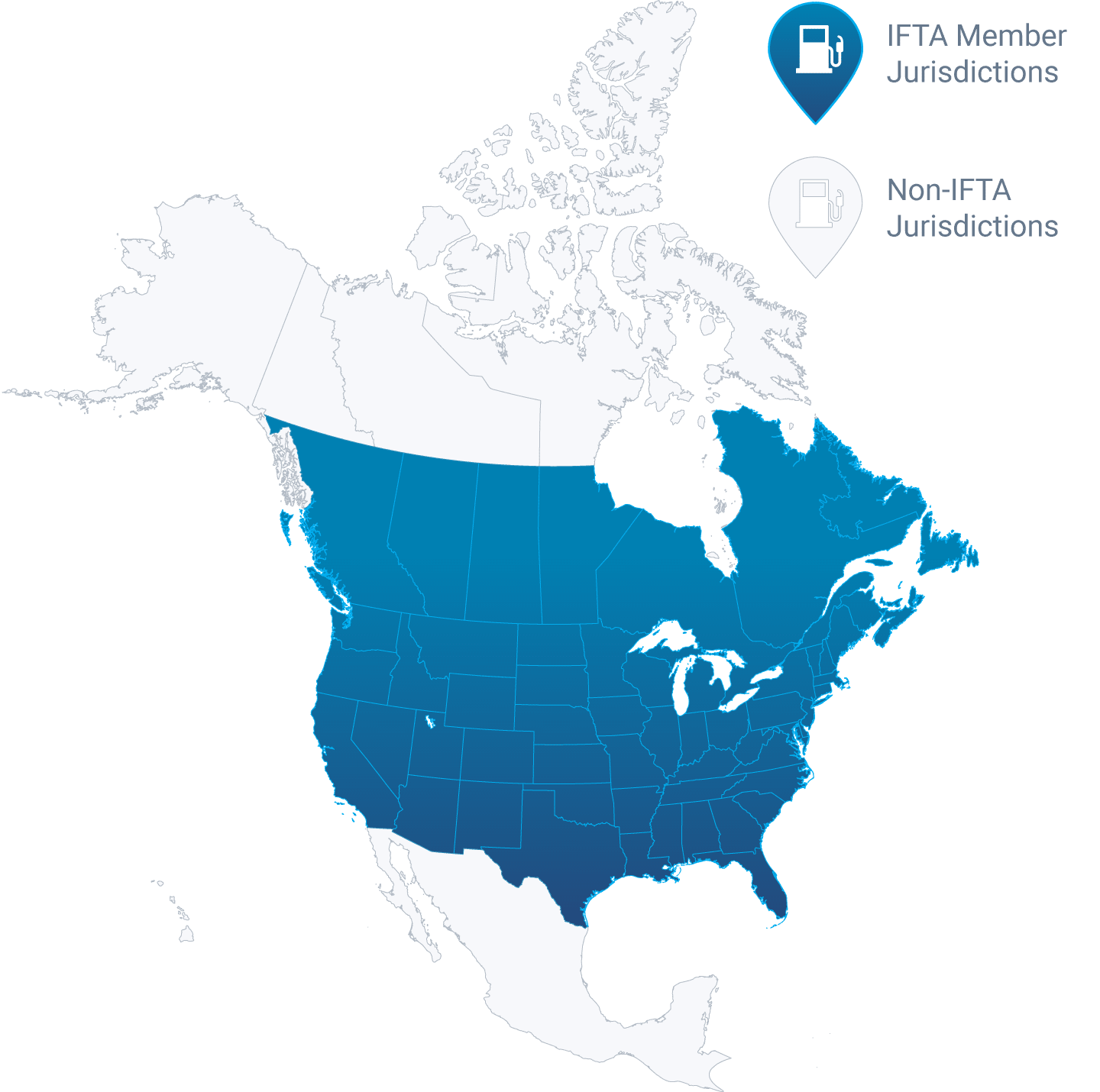 IFTA map