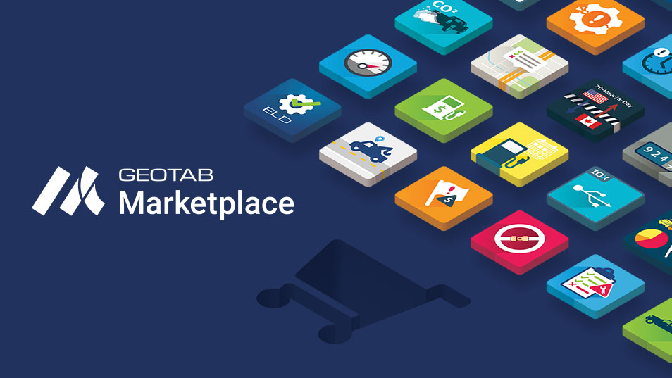Logo Marketplace Geotab con icone
