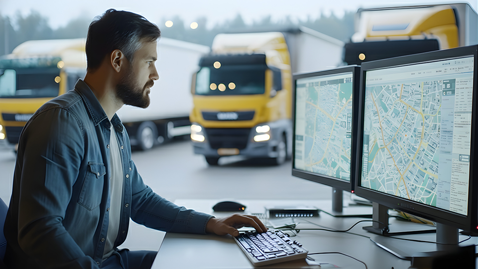 fleet manager monitora la posizione dei veicoli