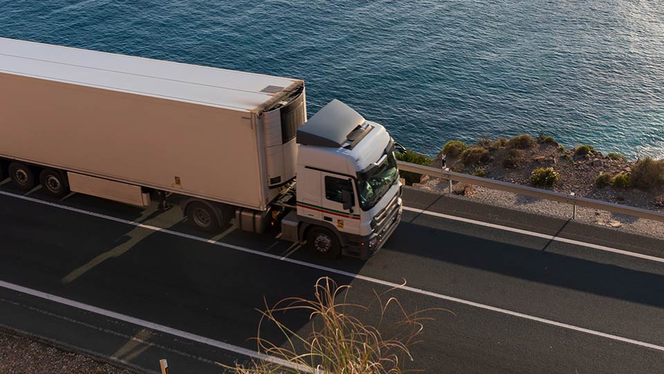 Immagine della soluzione Geotab per trasporto refrigerato