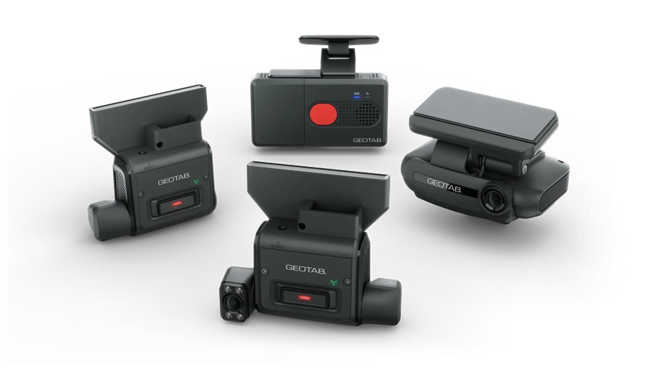Geotab GO Focus AI dash cam family