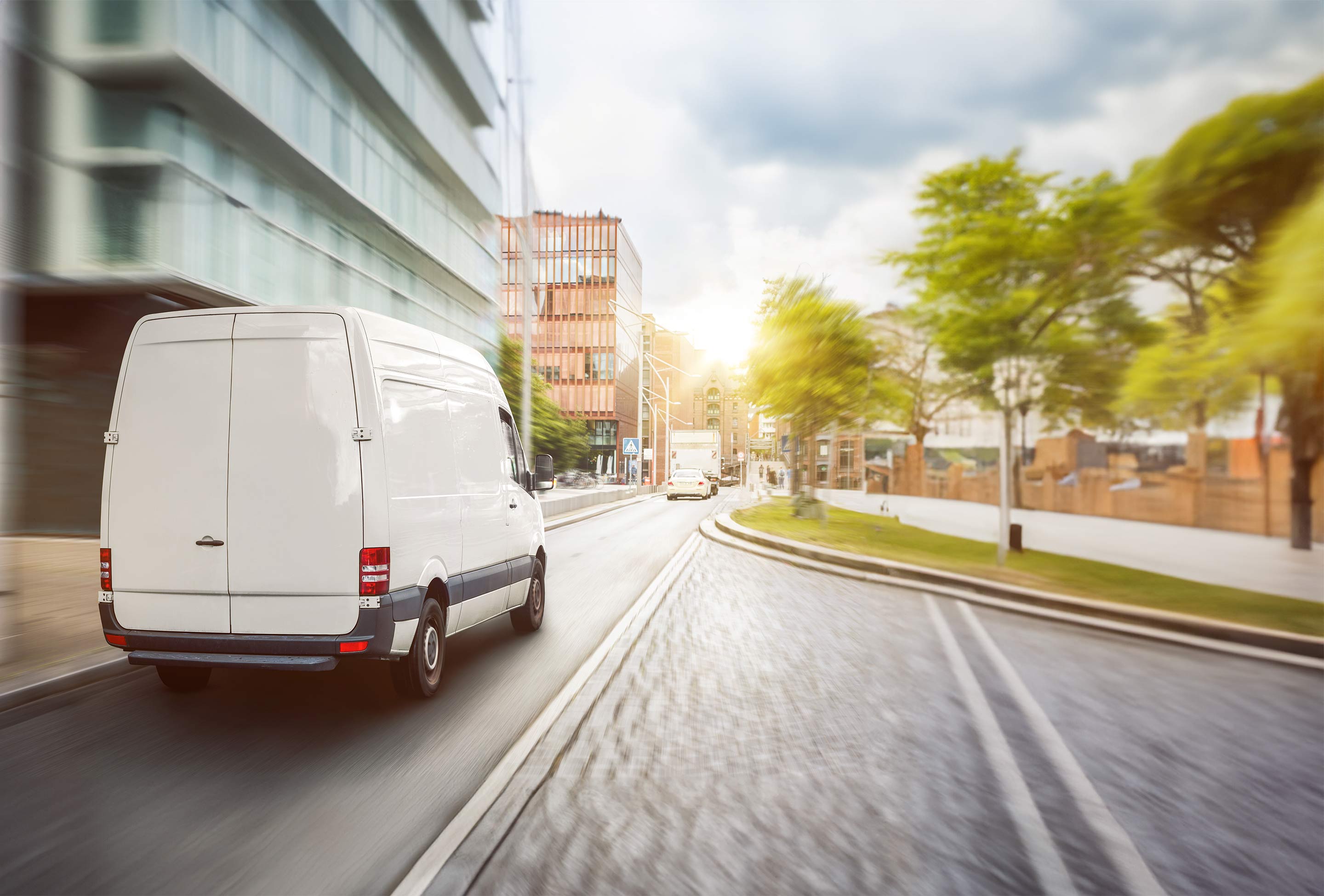 courier van delivery